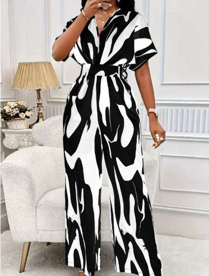 Printed Jumpsuit Stylish Premium Edition
