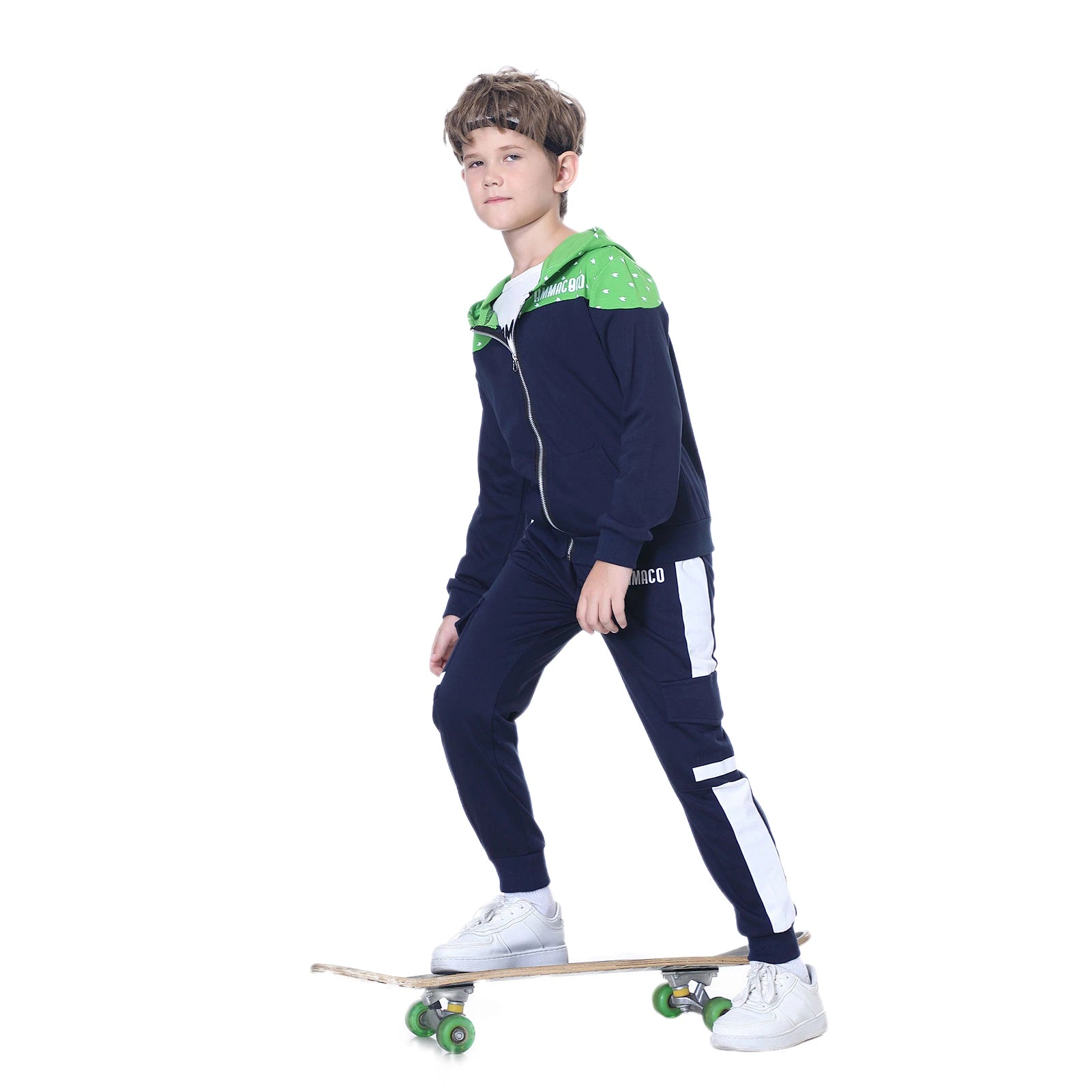 Kids Tracksuits,Teen Boys School Sweatsuits,Fashion Cotton Hooded Tops + Pants Set,Soft Children's Long Sleeve Sportswear