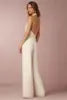 Chic Backless Solid Sleeveless Jumpsuit