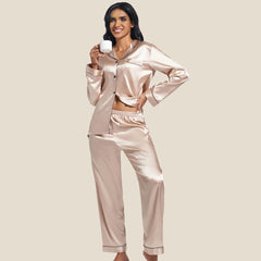 Silky Satin Plus Size Pajamas