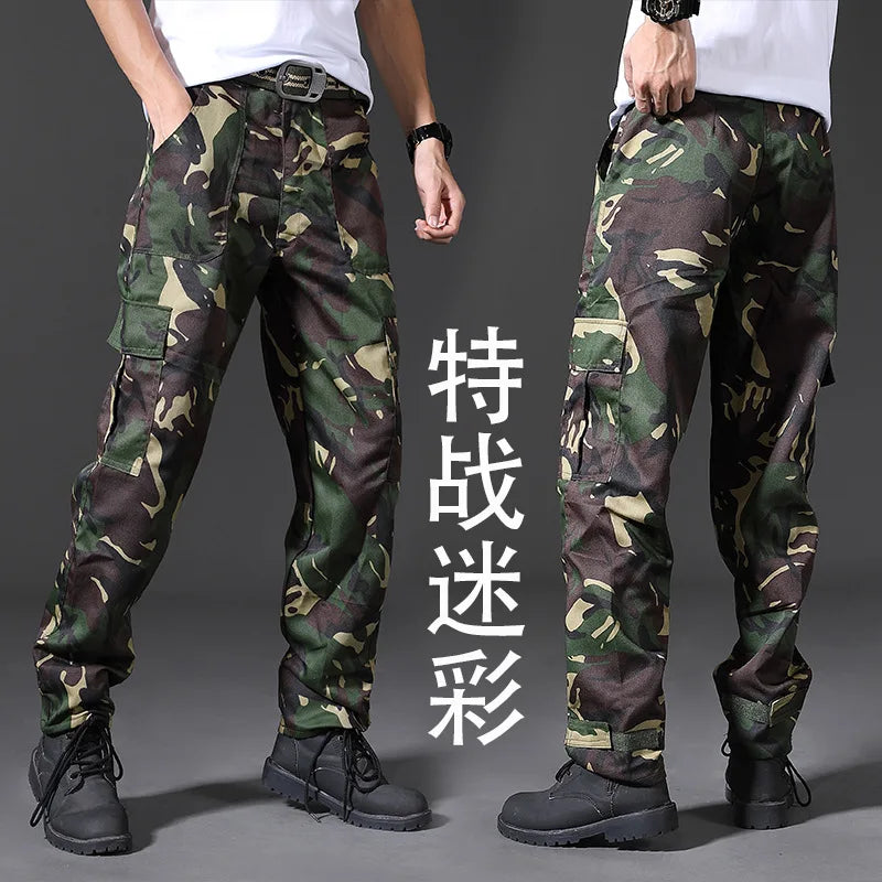 Urban Casual Cargo Utility Pants