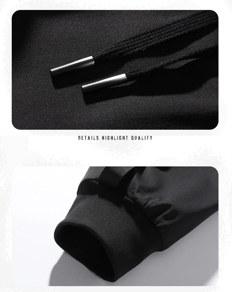 New Joggers Cargo Pants Men Fashion Ribbons Pocket Harem Trousers Sweatpants Men Hip Hop Harajuku Streetwear Casual Pants