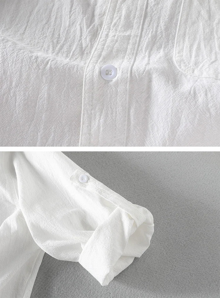 Cotton Linen Casual Summer Shirt