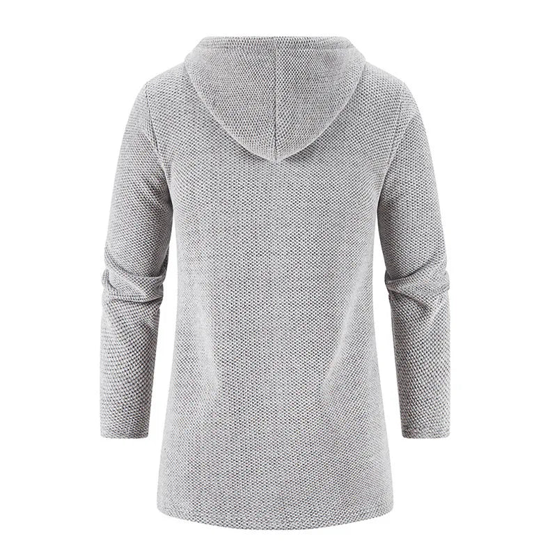 Hooded Casual Fleece Parka