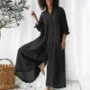 Elegant Sleeveless Wide Leg Jumpsuit