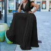 Elegant V-Neck Belted Jumpsuit