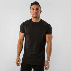Premium Cotton Stretch Gym Tee