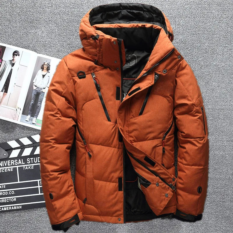 White Duck Down Parka