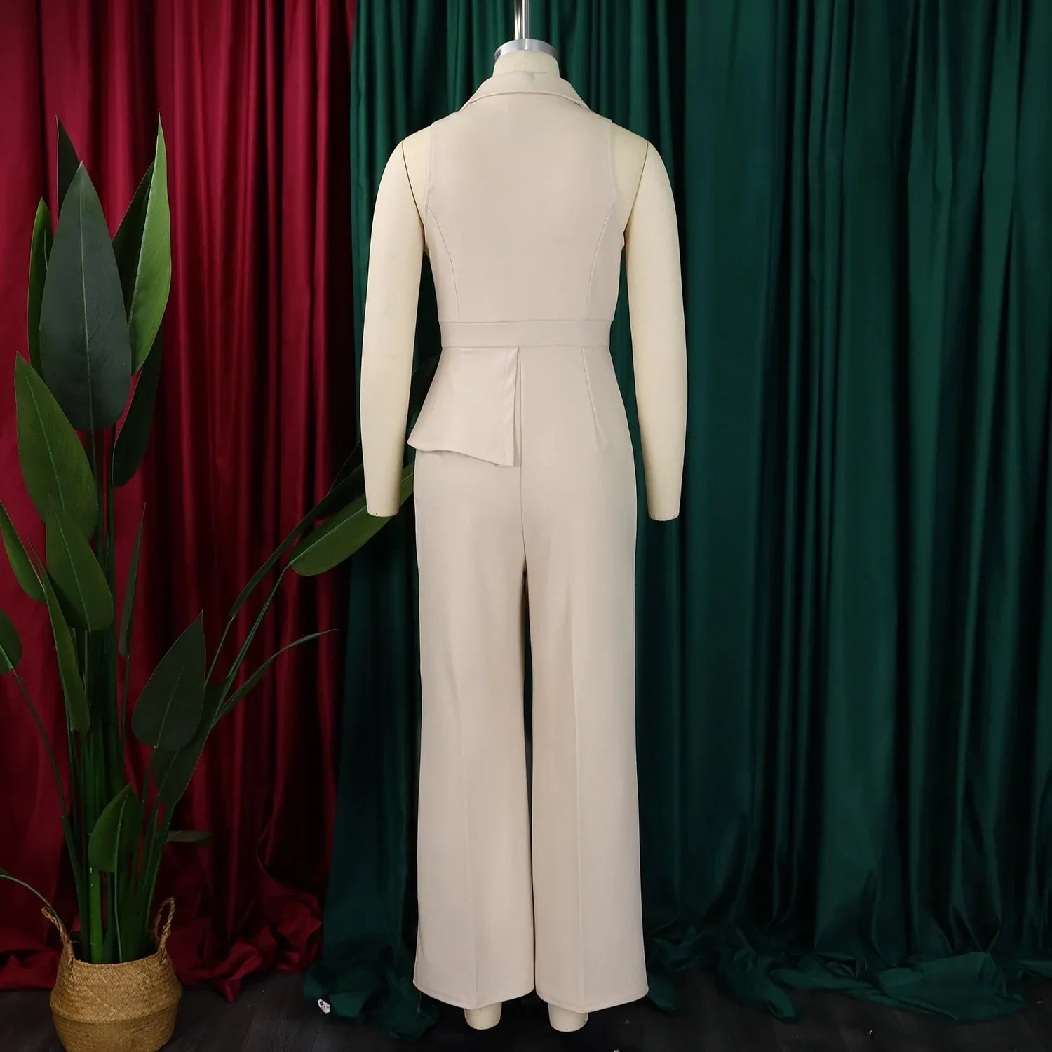 African Inspired Wide Leg Jumpsuit