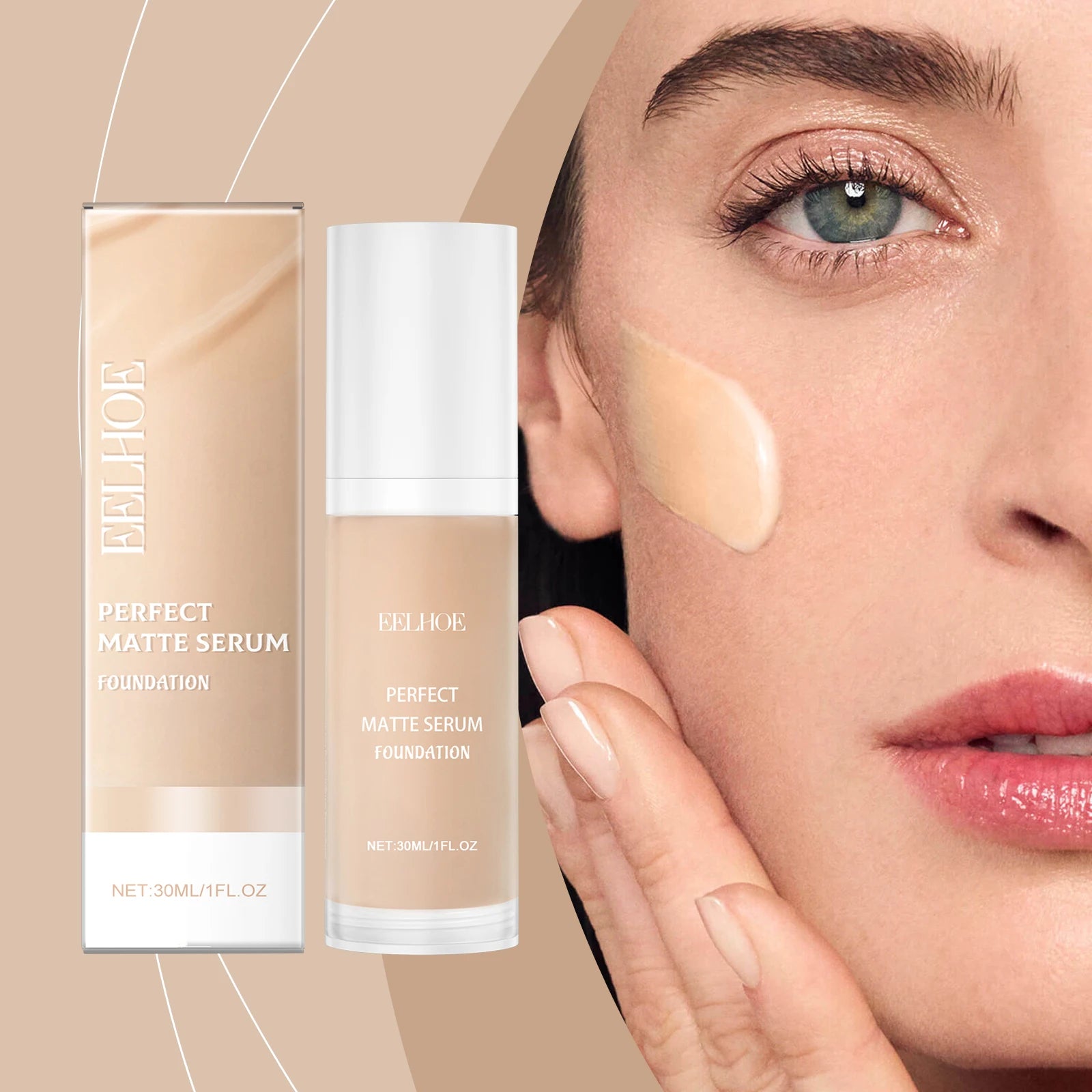 Natural Moisturizing Liquid Foundation