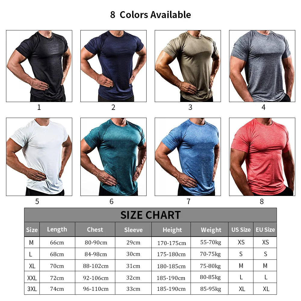Men’s Oversized Athletic Bodybuilding T-Shirt