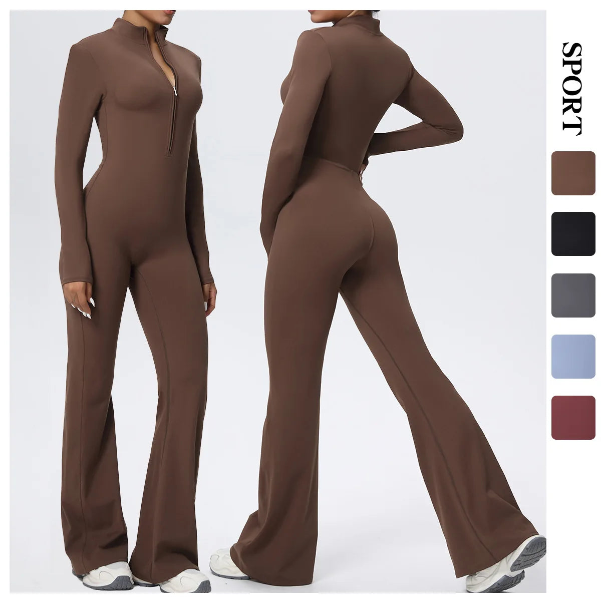 Seamless Active Stretch Yoga Jumpsuit