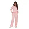 Women Satin Long Sleeve Sleepwear Set