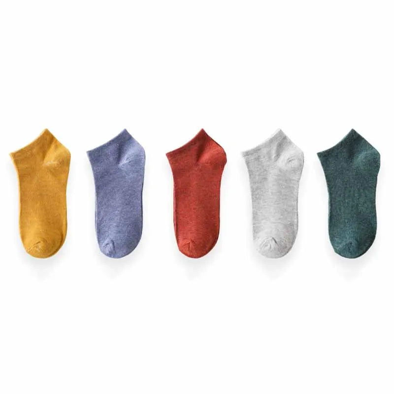 Breathable Cotton Ankle Sock Set