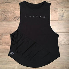 NEW Bodybuilding Sport Tank Tops Men Gym Fitness Workout Sleeveless Shirt Male Stringer Singlet Casual Fashion Undershirt Vest