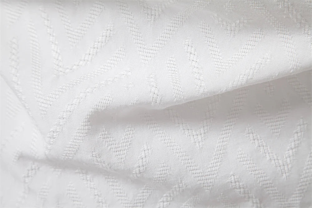 Solid Cotton Half Button Shirt