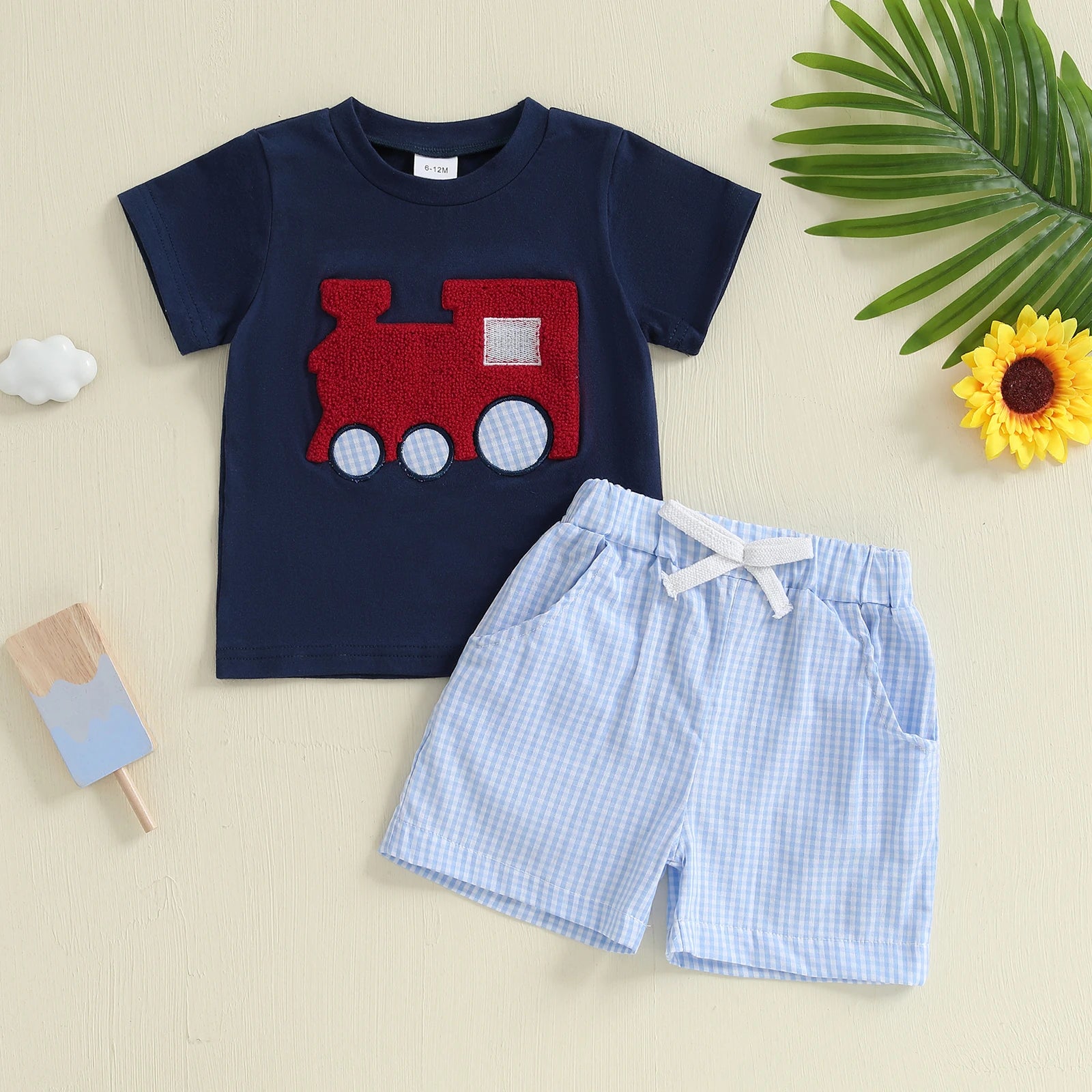 Baby Girl Butterfly Summer Outfit