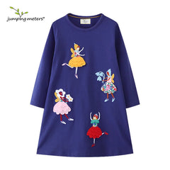 Dancing Animal Polka Girls Dress