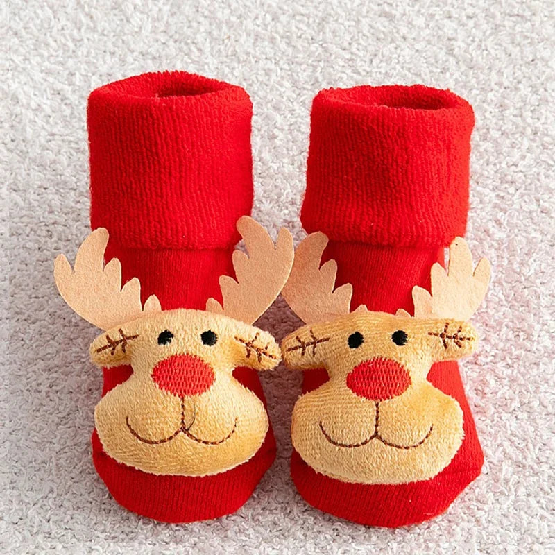 TITLE: Winter Warmth Baby Grip Socks