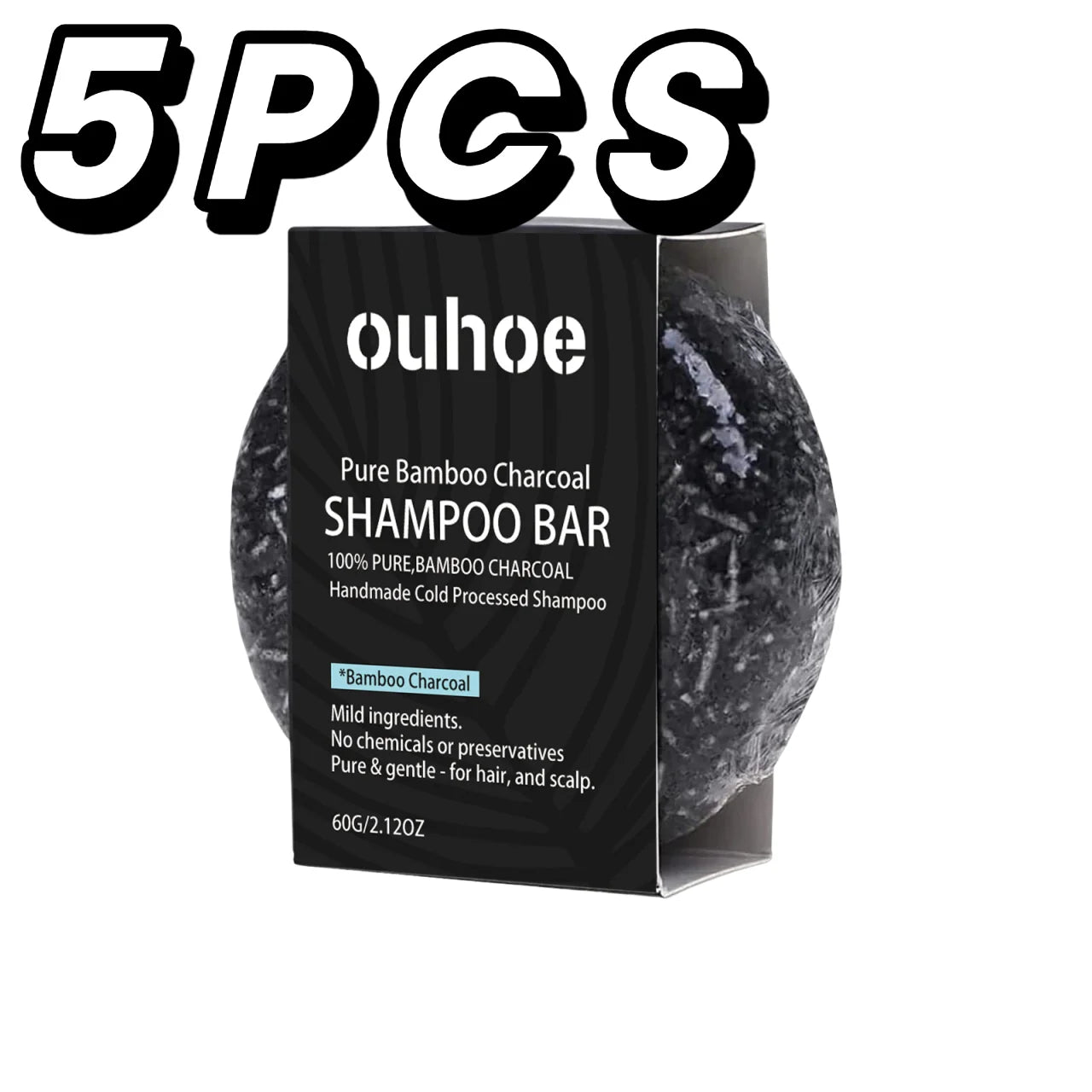 Bamboo Charcoal Scalp Cleansing Shampoo