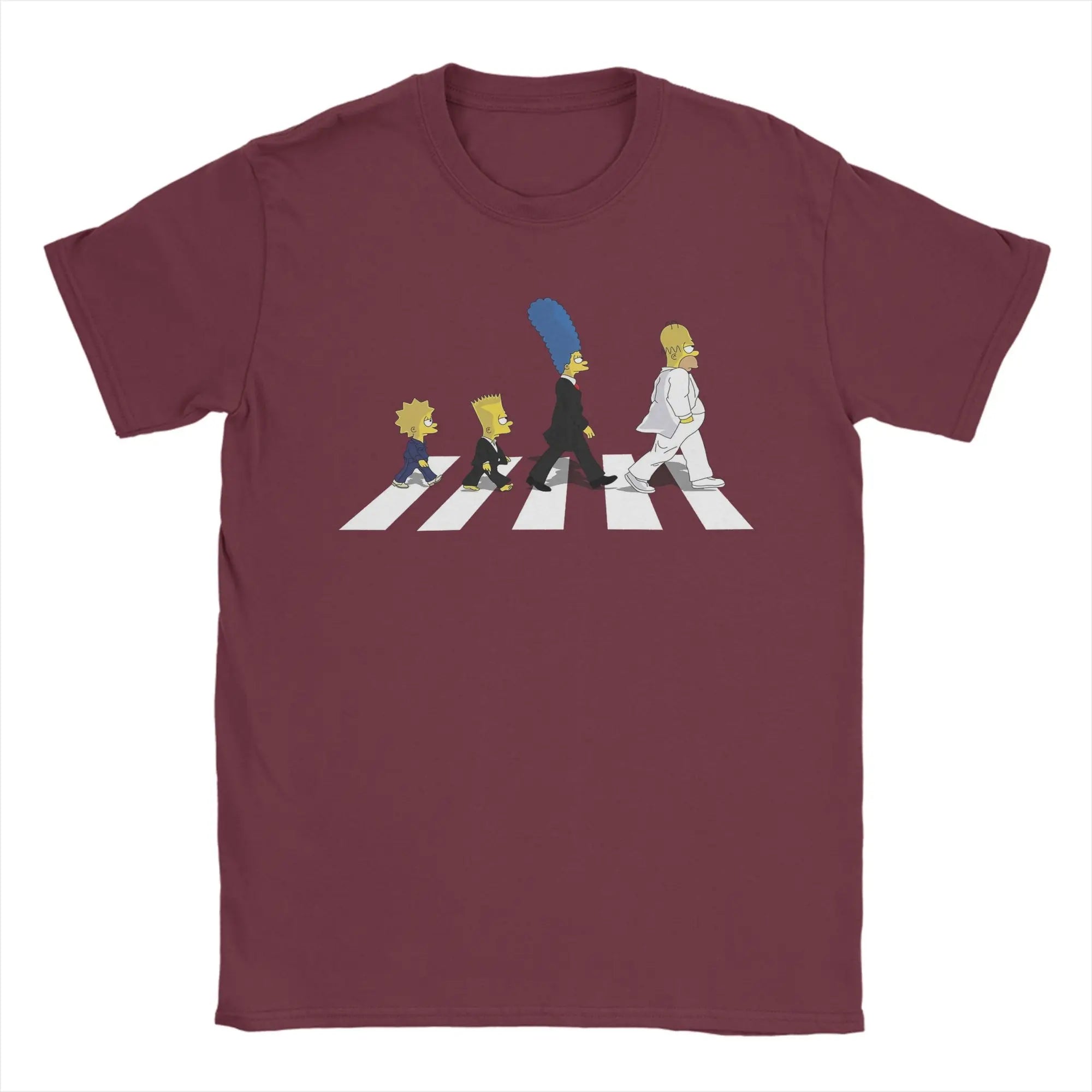 Simpson T Shirts Men's  100% Cotton Vintage T-Shirts O Neck  Tee Shirt Short Sleeve Clothes 6XL