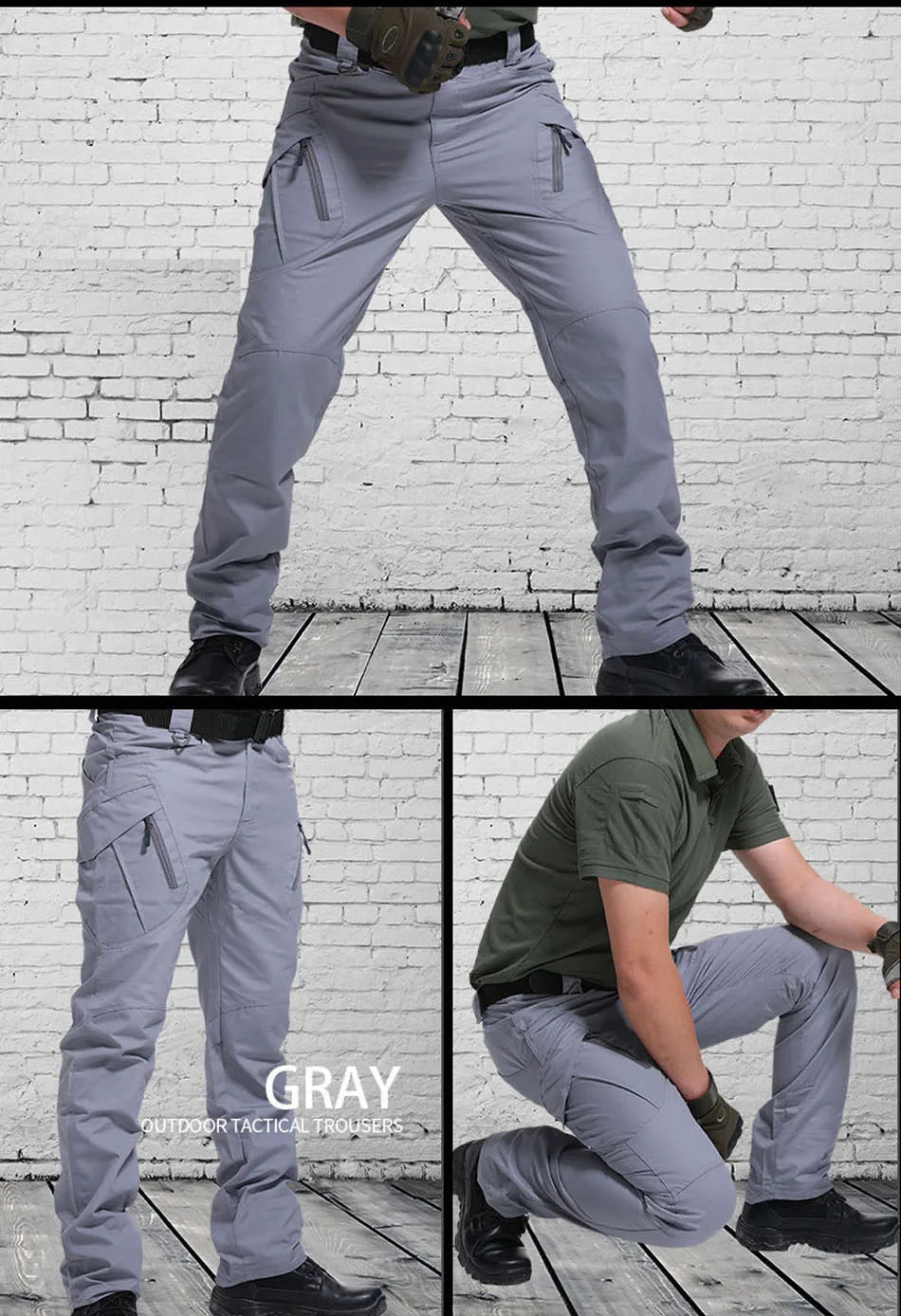 Classic Tactical Cargo Jogger Pants