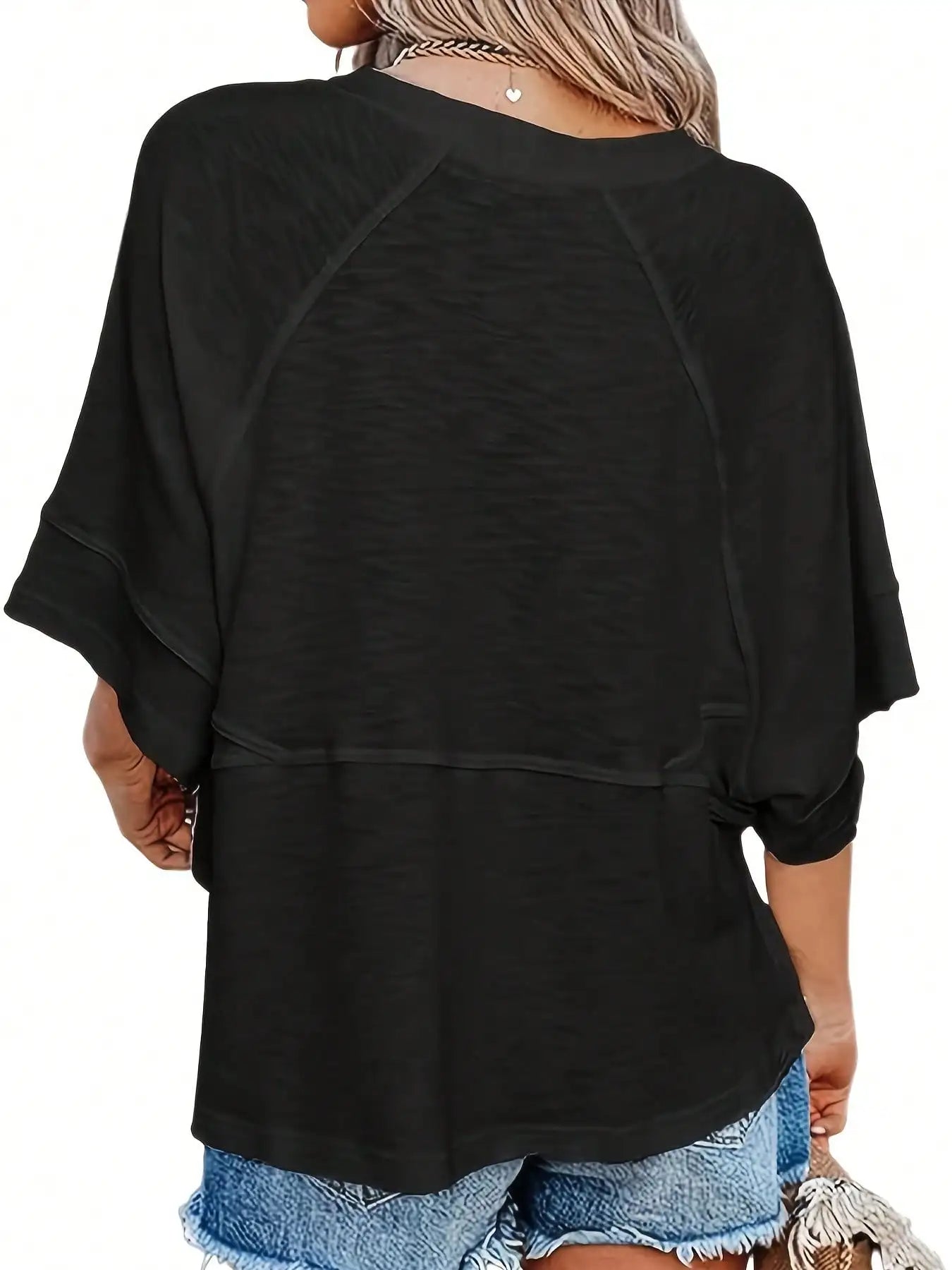 Batwing Crewneck Summer Tee