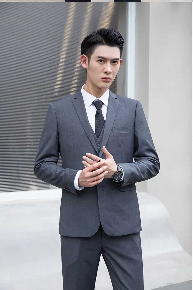 Smart Casual Men Suit Jacket