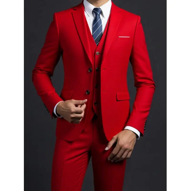 British Style Three Piece Suit