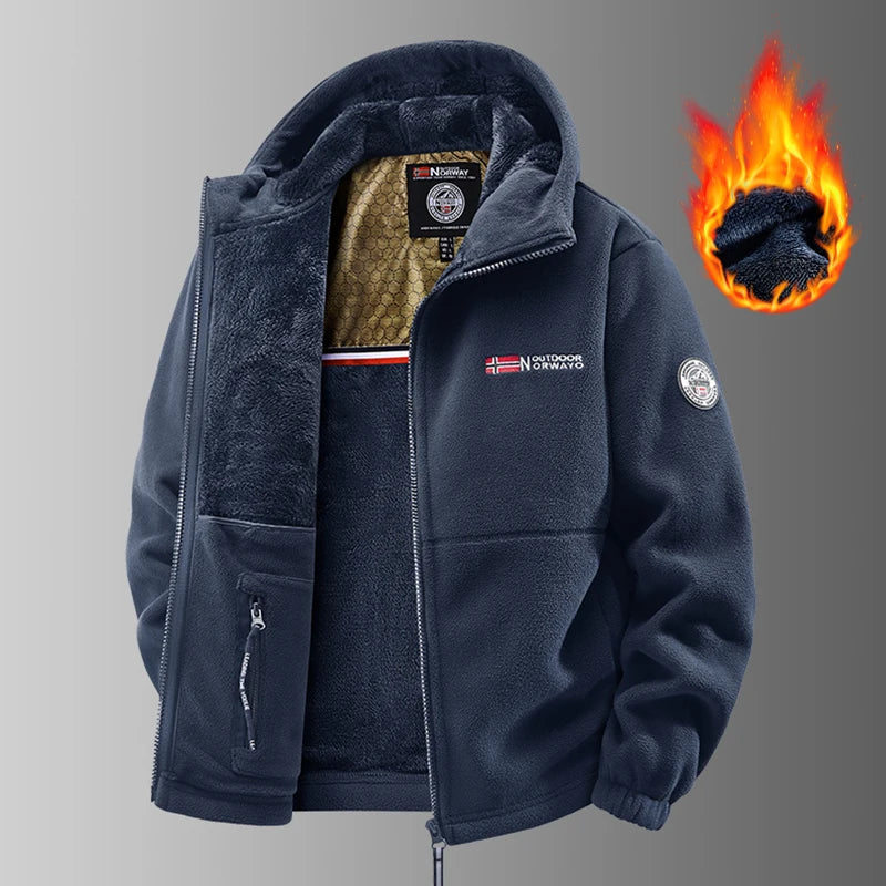 Thermal Fleece Outdoor Men Jacket