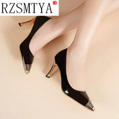 High Heels Women's Stiletto Heels 2020 Autumn New All-match Women's Shoes Black Sexy Temperament Pointed Toe Single Shoes Women