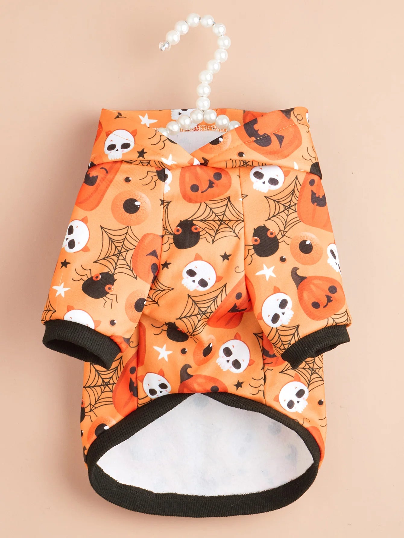 Halloween Print Pet Hoodie Sweatshirt