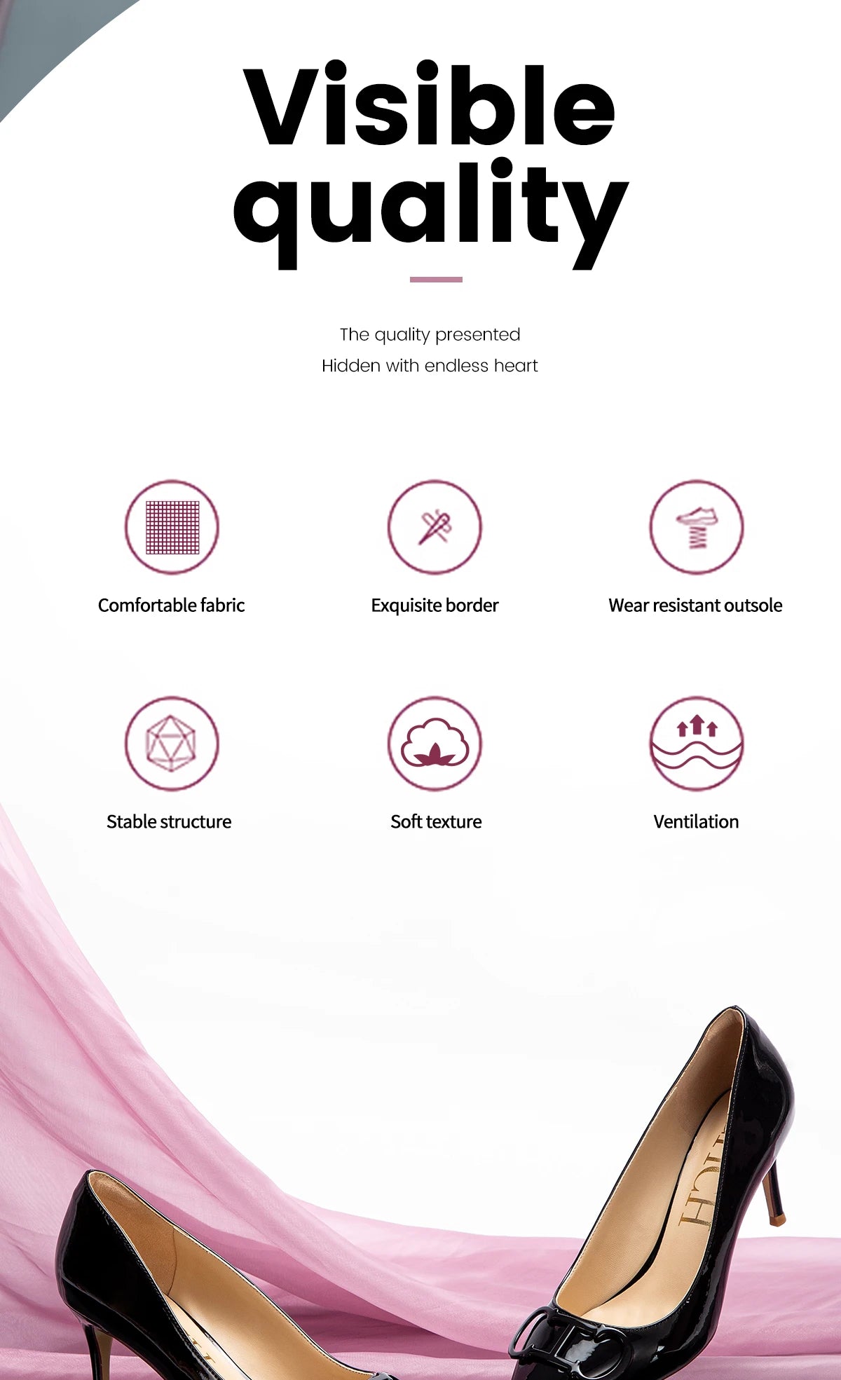 Black Patent T Strap Heels