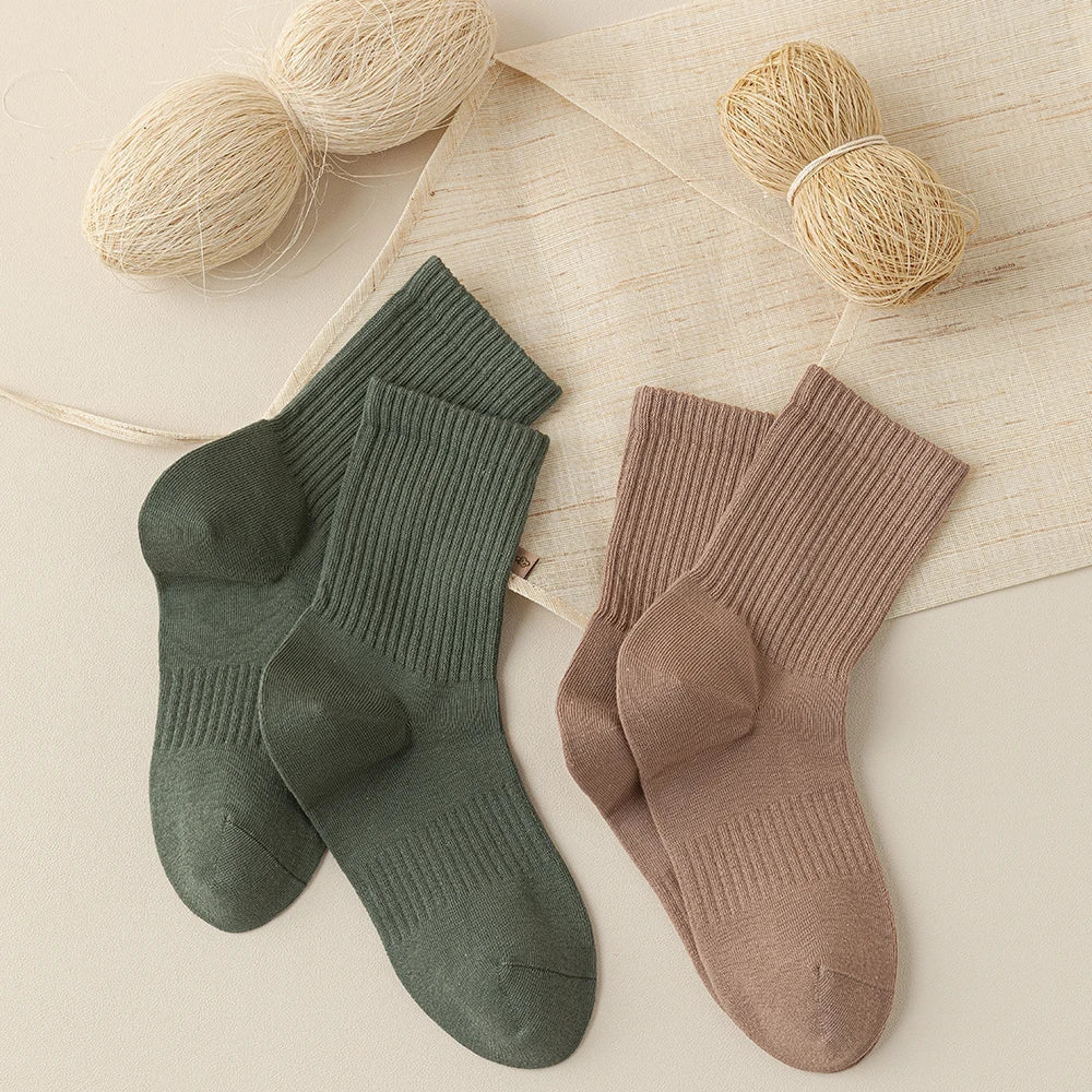 Natural Ramie Cotton Casual Socks
