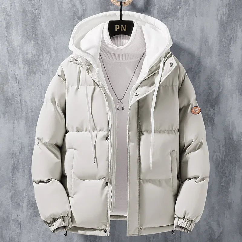 Warm Hooded Parka Jacket