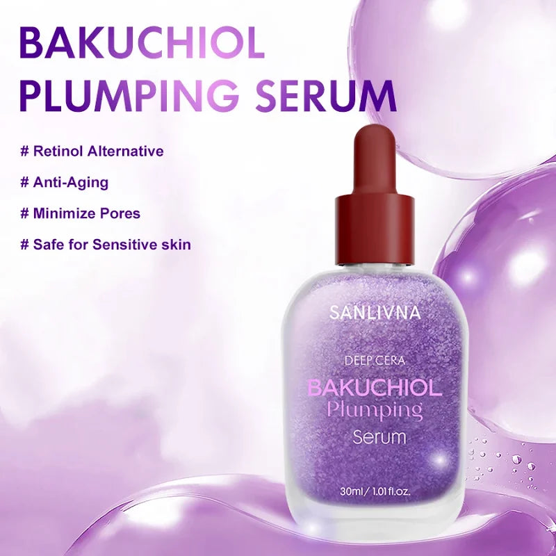 Korean Skincare Vitamin C Serum,Niacinamide Facial Anti-Aging Brightening Serum,Tone Bakuchiol Pore Improvement and Cleansing