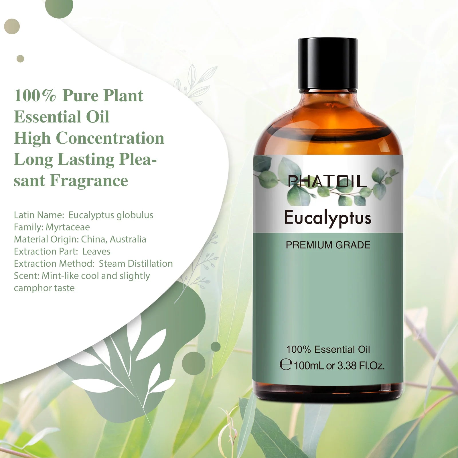 Pure Botanical Aromatherapy Essential Oil
