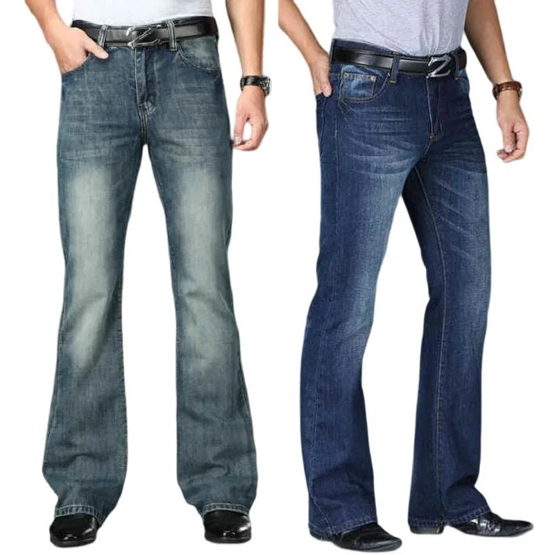 Flared Jeans Loose Men Jeans