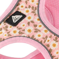 Cat Accessories Floral Pet Harness Reflective Meash Cat Chest Strap Adjustable Anti Escape Dog Leash Set Kitten