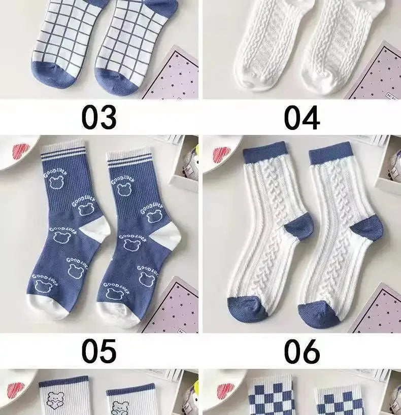 Striped Plaid Sport Socks