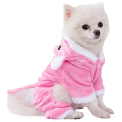 Soft Warm Fleece Dog Jumpsuit