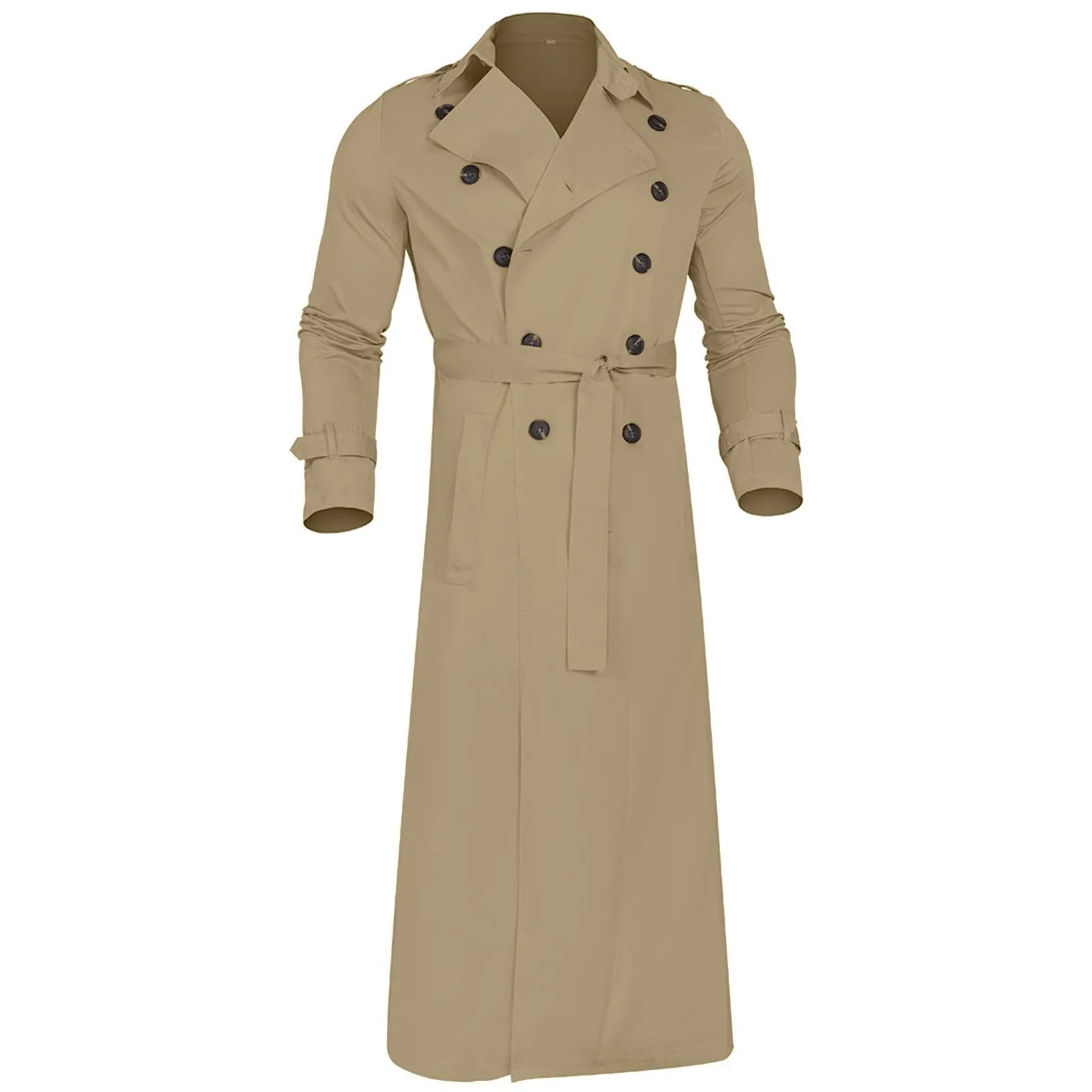 Full Length Single Breasted Trench