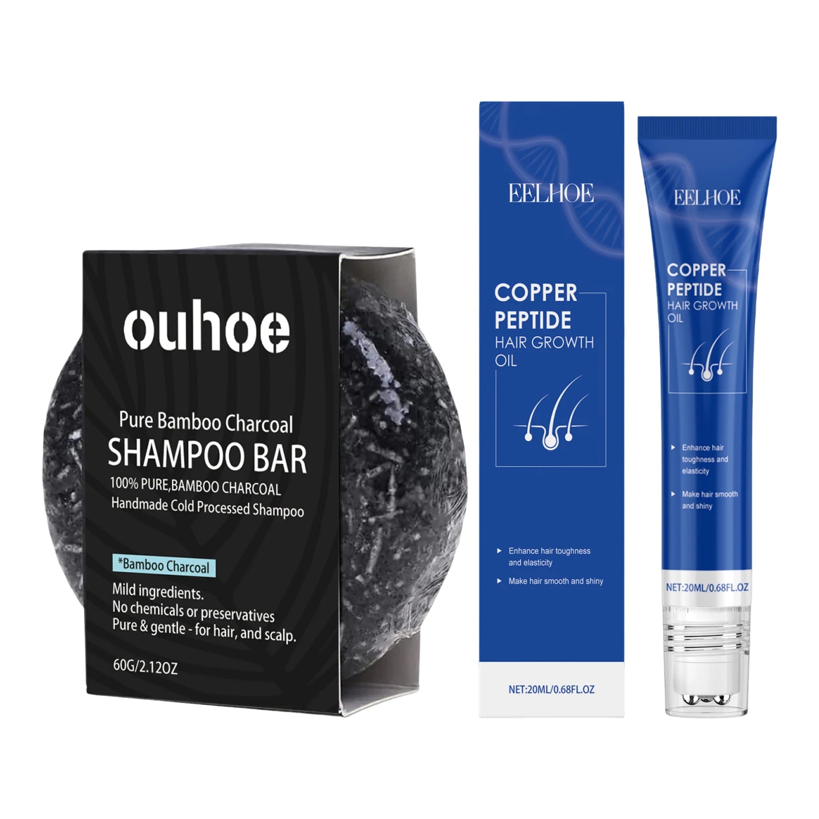 Bamboo Charcoal Scalp Cleansing Shampoo