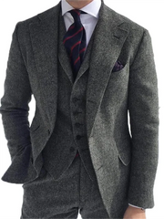 Green Tweed Three Piece Suit