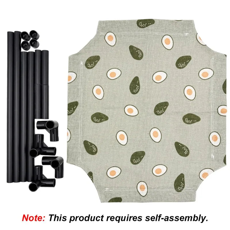 1PC Elevated Pet Bed Raised Small Animal Bed Breathable Washable Cooling Sleep Mat for Rabbit Hamster Cat Puppy Indoor Bed House