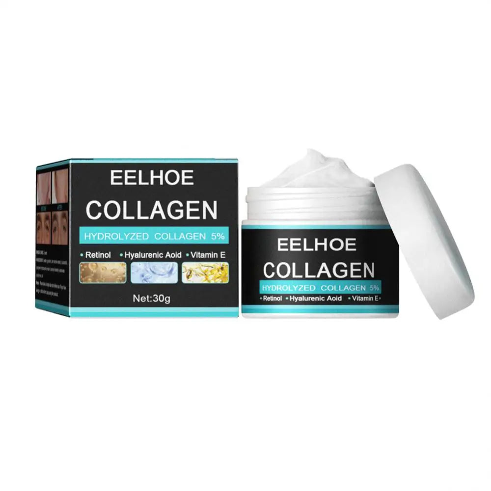 Collagen Creams For Men Improve Skin Quality Face Cream Firming Moisturizing Hyaluronic Acid Cream Facial Skin Care