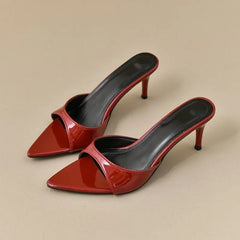 Women's High Heels Summer Slippers Women Sandals Fashion Classic Pointy Open Toe Stiletto Heels Sexy 2026 High-heeled Slippers