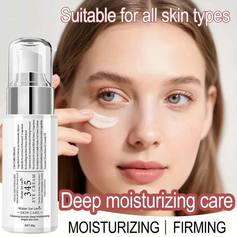 345 Skincare Set With Eye Cream Moisturizing Cream Relief Spray Hydrating Soothing Brightening For All Skin Types Sensitive Skin