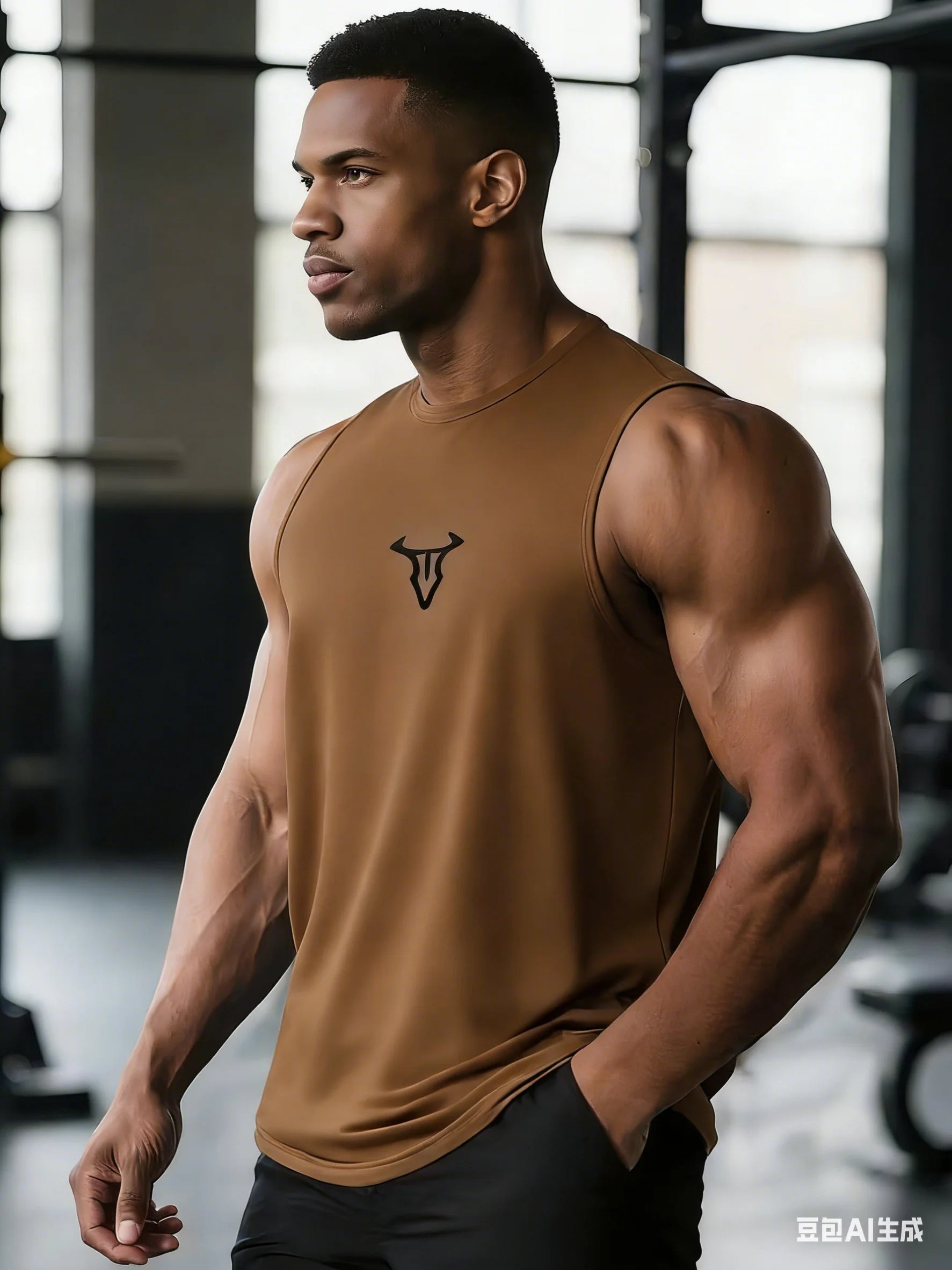 Gym Bodybuilding Workout Muscle Tank Top Summer Cool Quick-Dry Breathable Sleeveless T-Shirts Men Fitness Running Sport Singlets