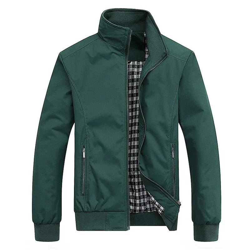 Casual Hooded Slim Bomber Jacket